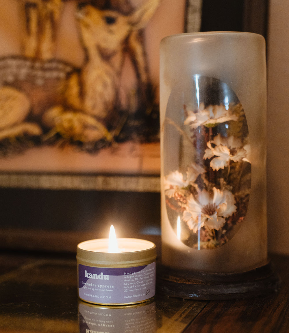 Lavender Cypress 3oz Candle