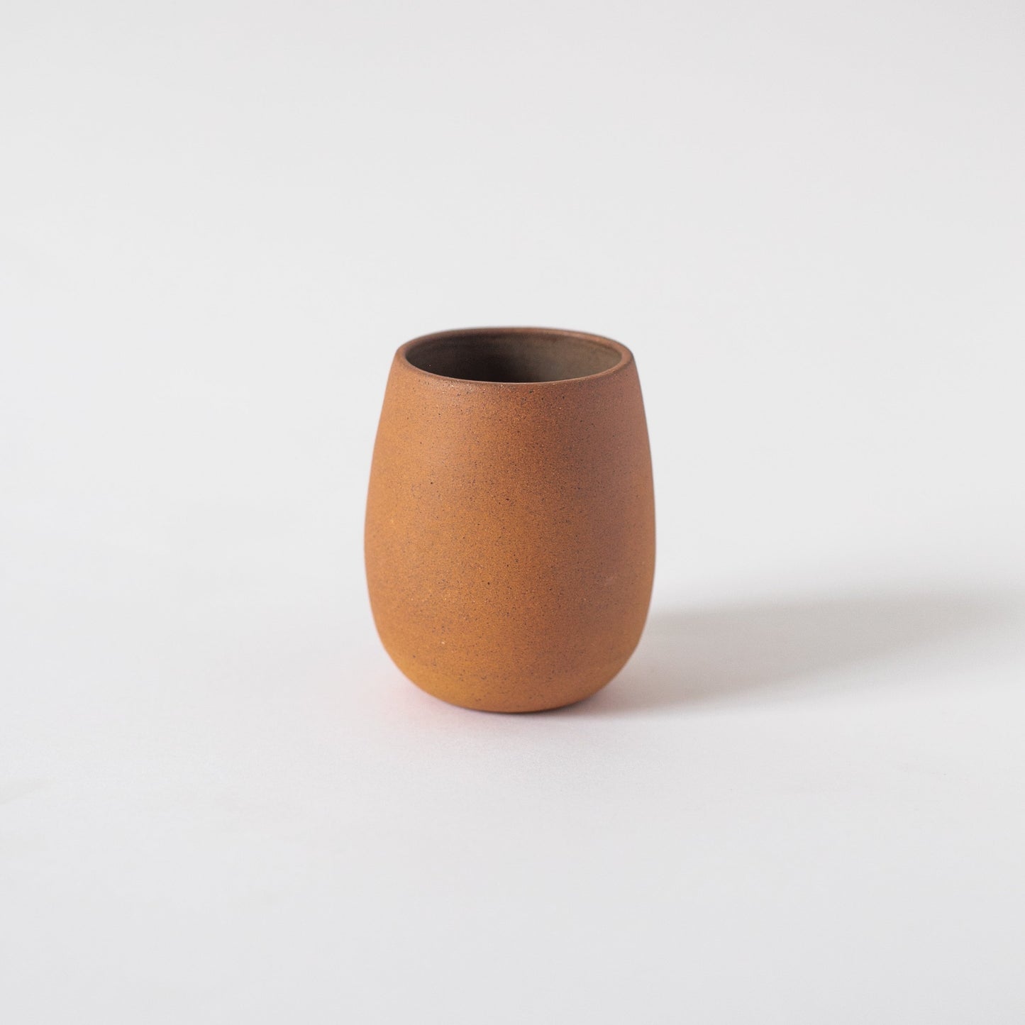 Bola Ceramic Cup – Handcrafted Natural Clay