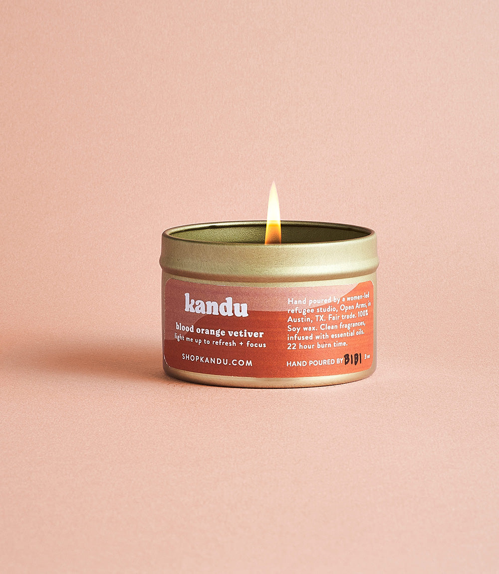 Blood Orange Vetiver 3oz Candle