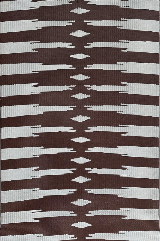 Aztec Brown & Off White