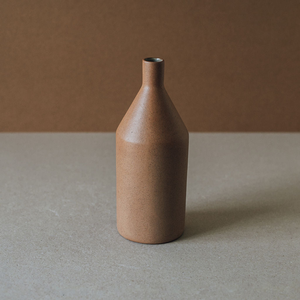 Morandi Ceramic Vase – Handcrafted Clay