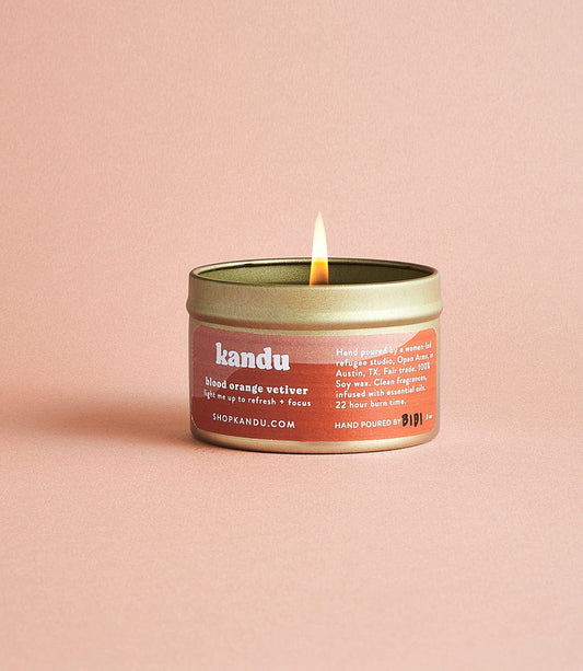 Blood Orange Vetiver 3oz Candle