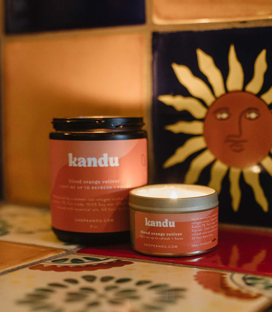 Blood Orange Vetiver 3oz Candle